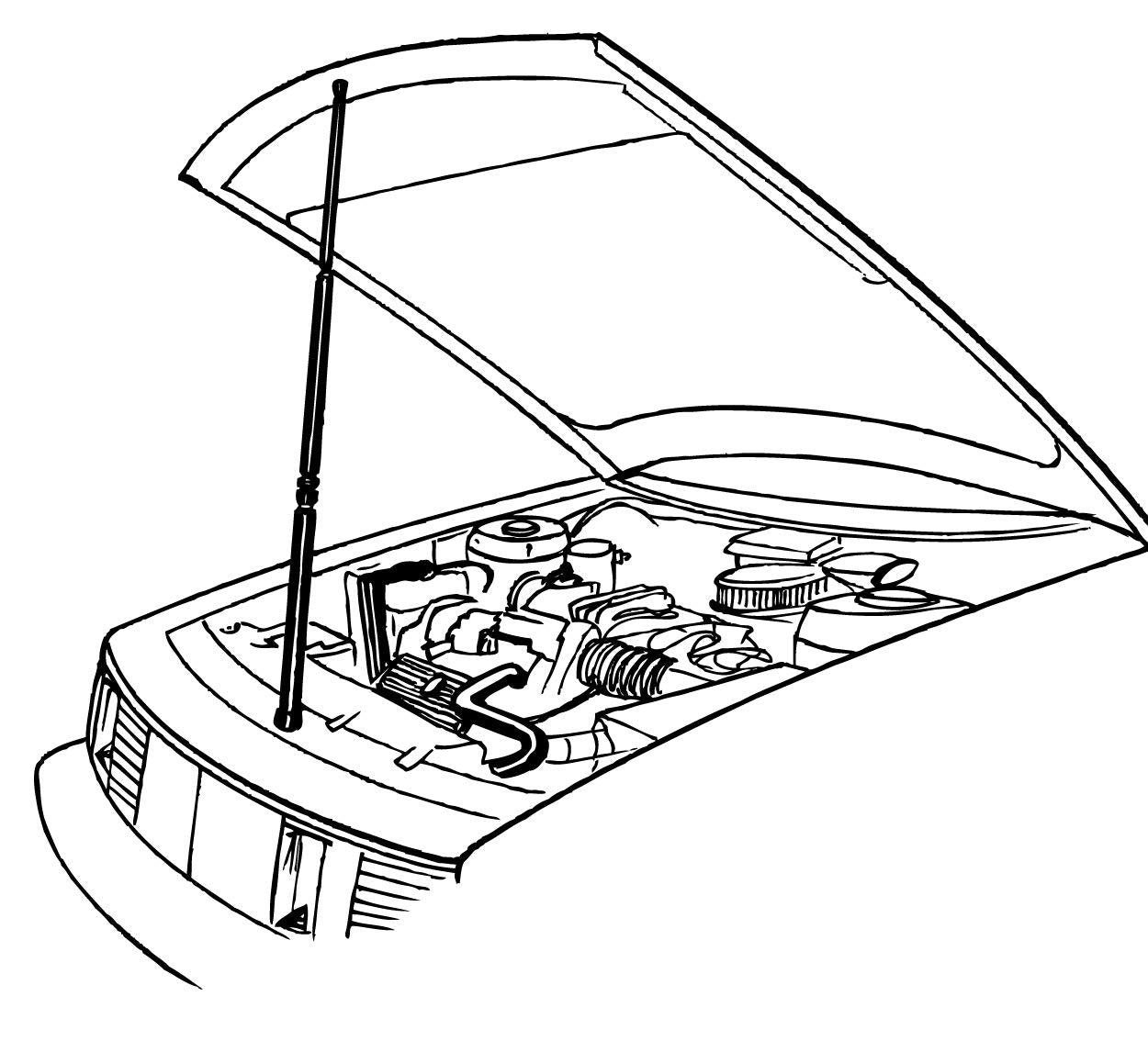 Lisle prop extended close-up highlighting locking sections for stable support benefit