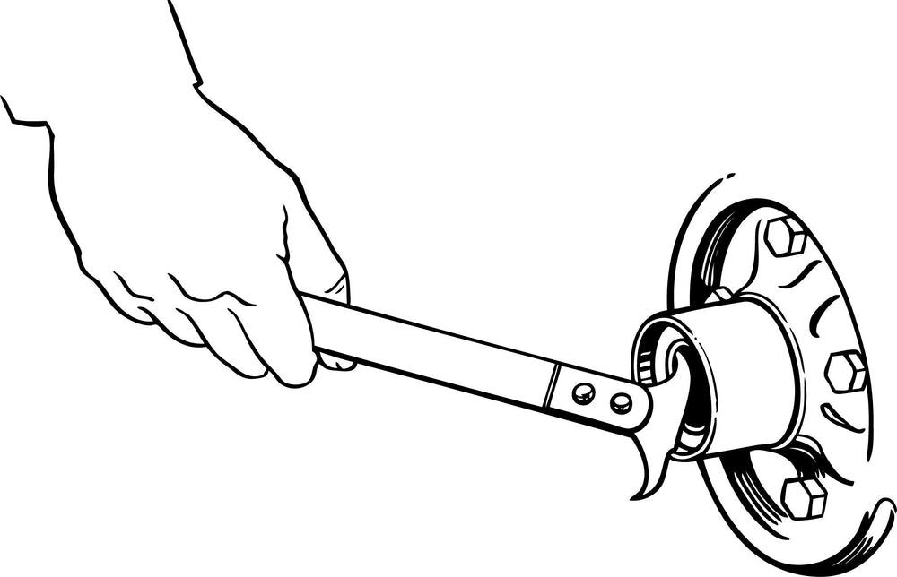 Lisle seal puller tip closeup showing two tip sizes for versatile seal reach