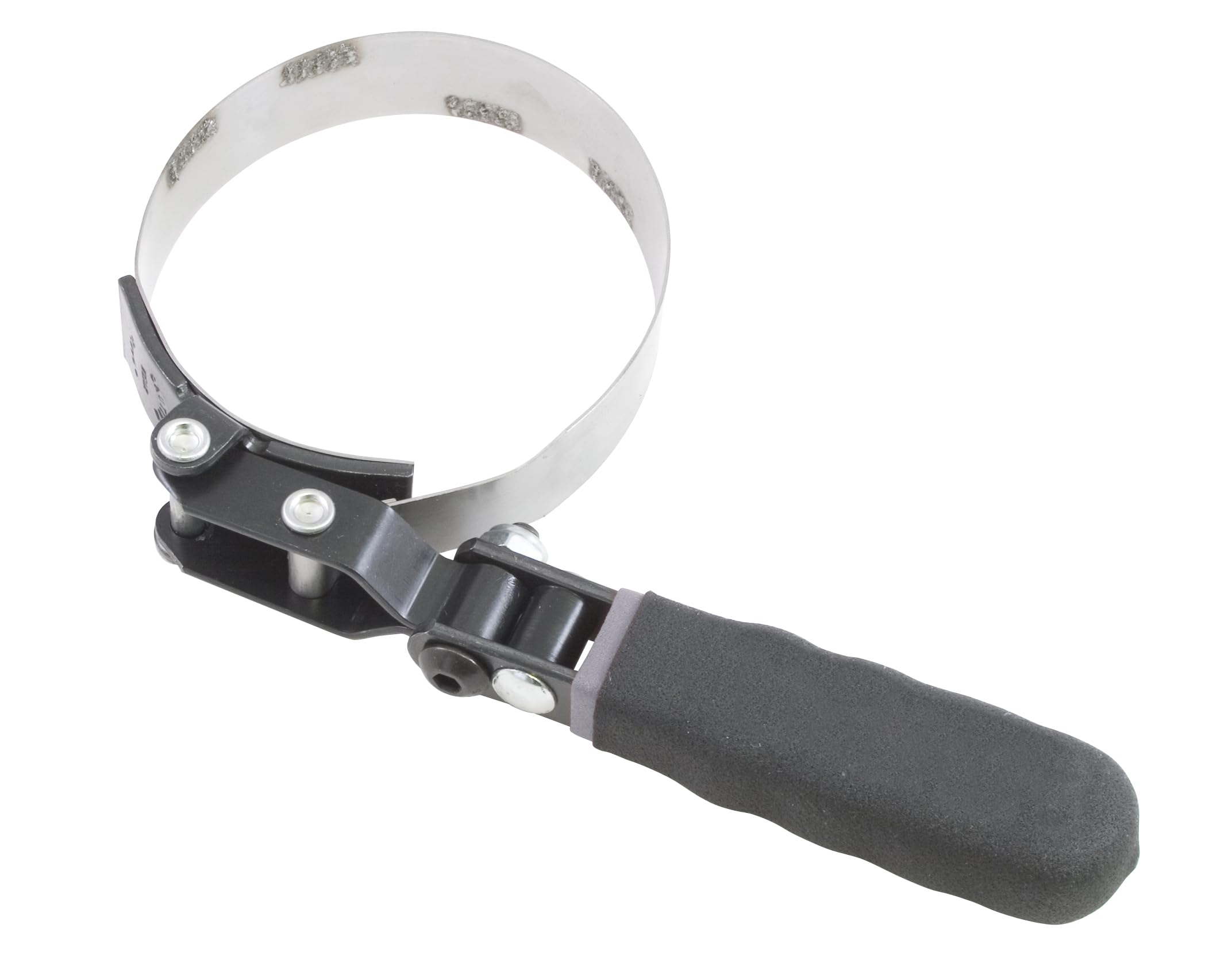 Lisle anti-slip tab detail preventing the band from sliding off under torque