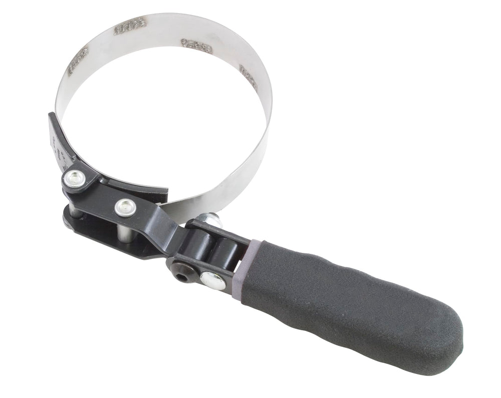 Lisle anti-slip tab detail preventing the band from sliding off under torque
