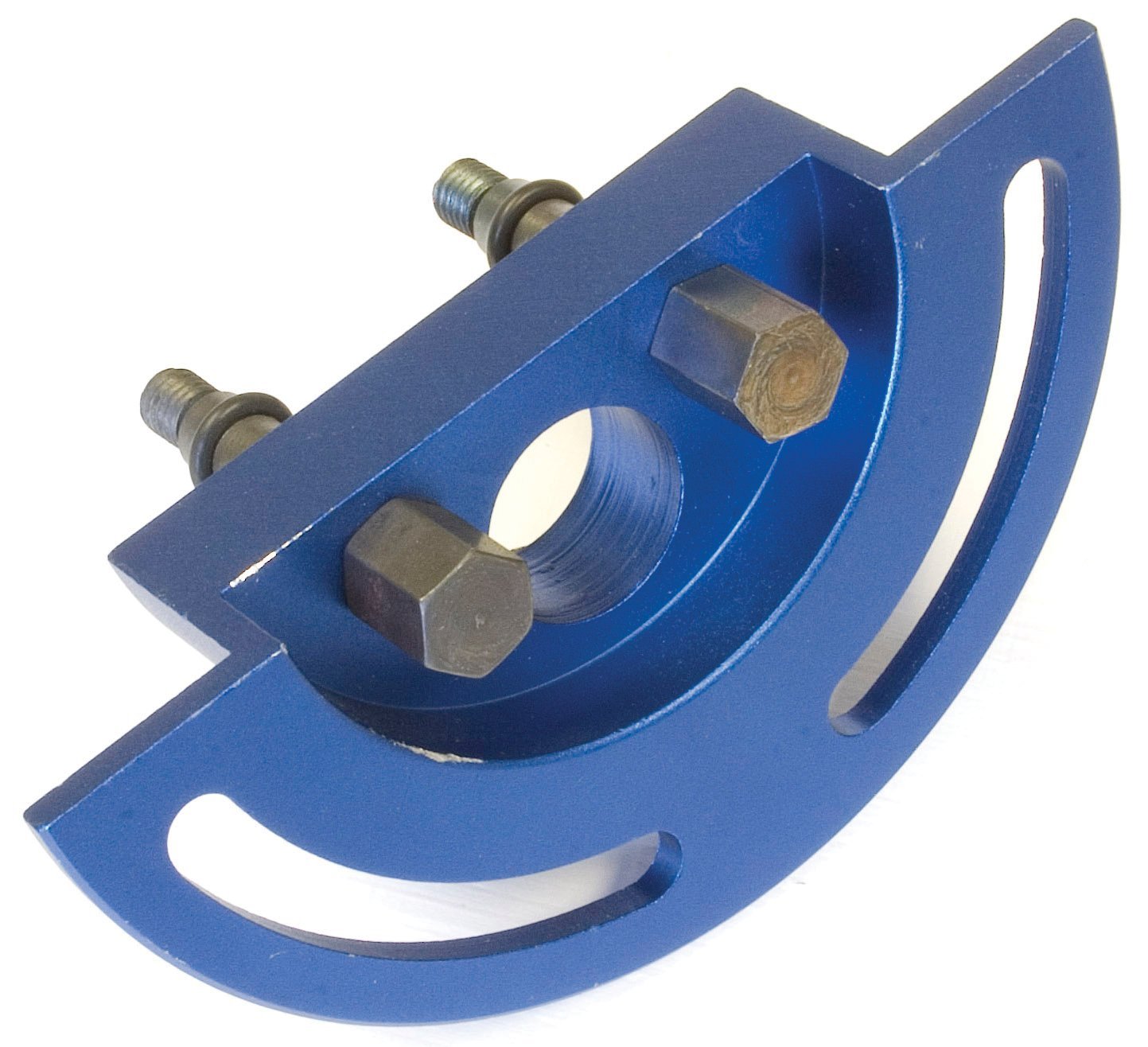 Lisle 13800 front view showing mounting holes and secure sprocket hold benefit
