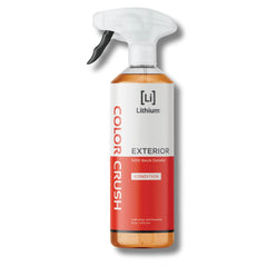 Lithium Color Crush front label showing product name and glossy finish benefits