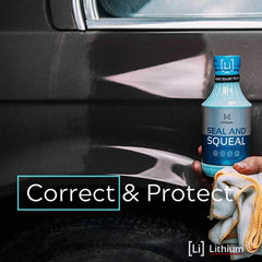 Lithium Auto Elixirs pouring product from bottle for easy application