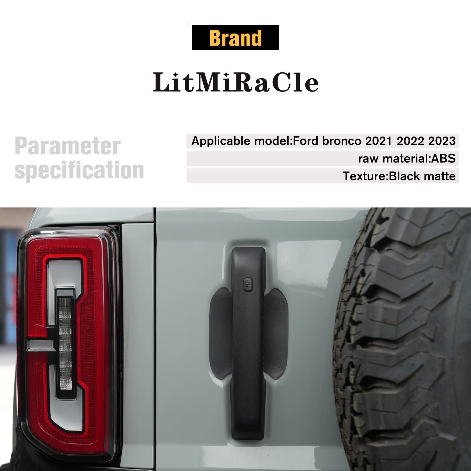 LitMiRaCle installation step demonstration showing easy peel-and-stick benefit