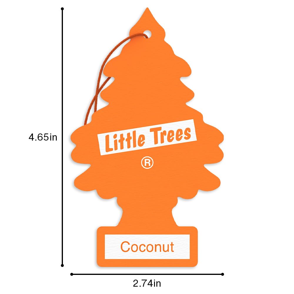 LITTLE TREES coconut tucked inside a drawer delivering discreet long-lasting fragrance