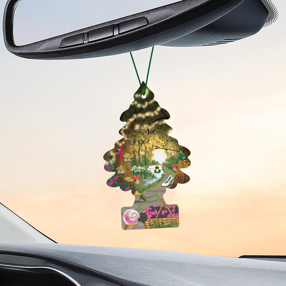 LITTLE TREES pack beside common items to show the Enchanted size and scale