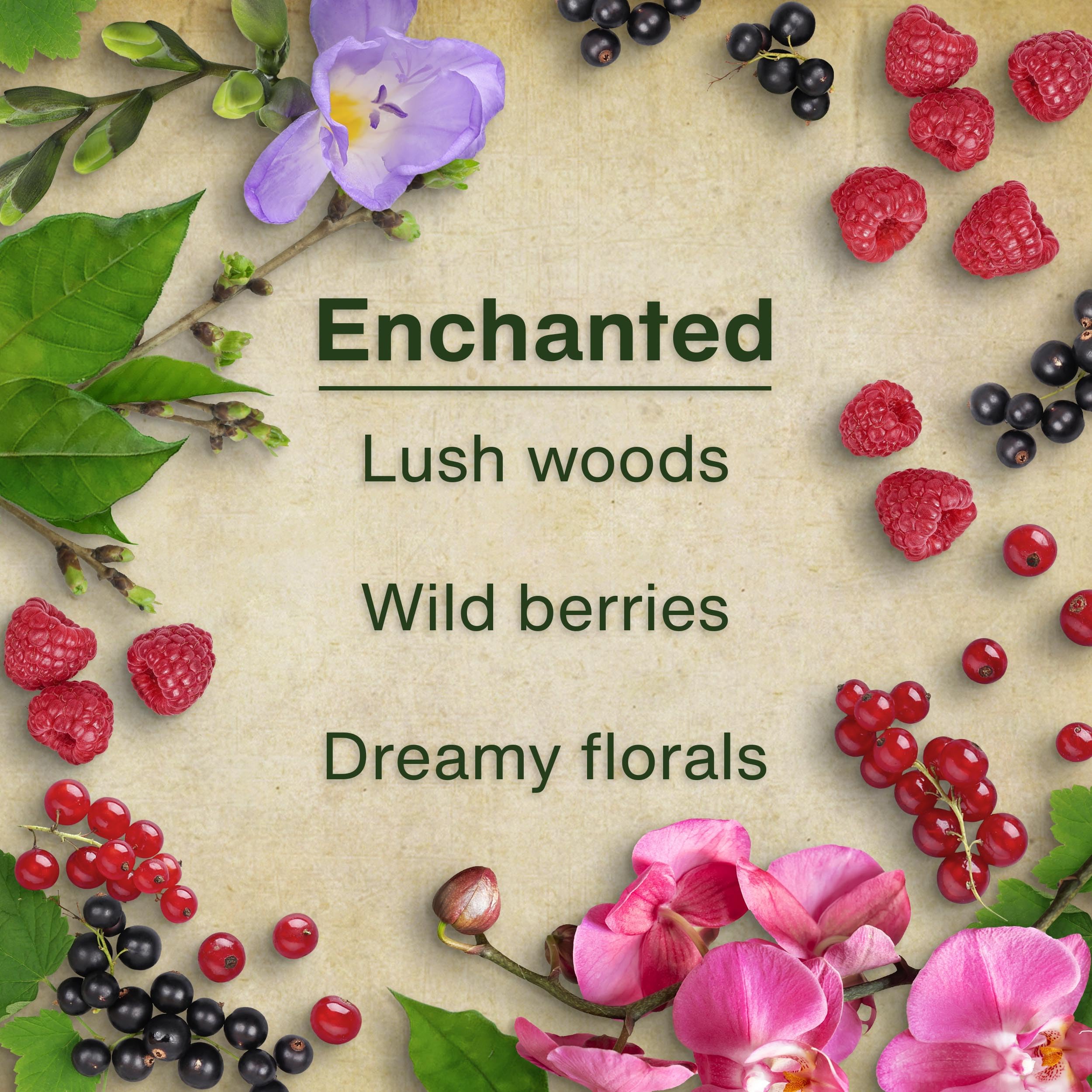 LITTLE TREES detailed print and texture on Enchanted air freshener, shows durable finish