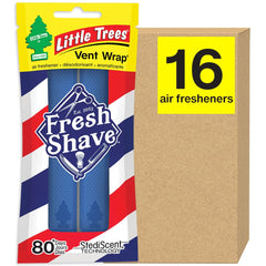 LITTLE TREES front packaging Fresh Shave showing count and brand benefits