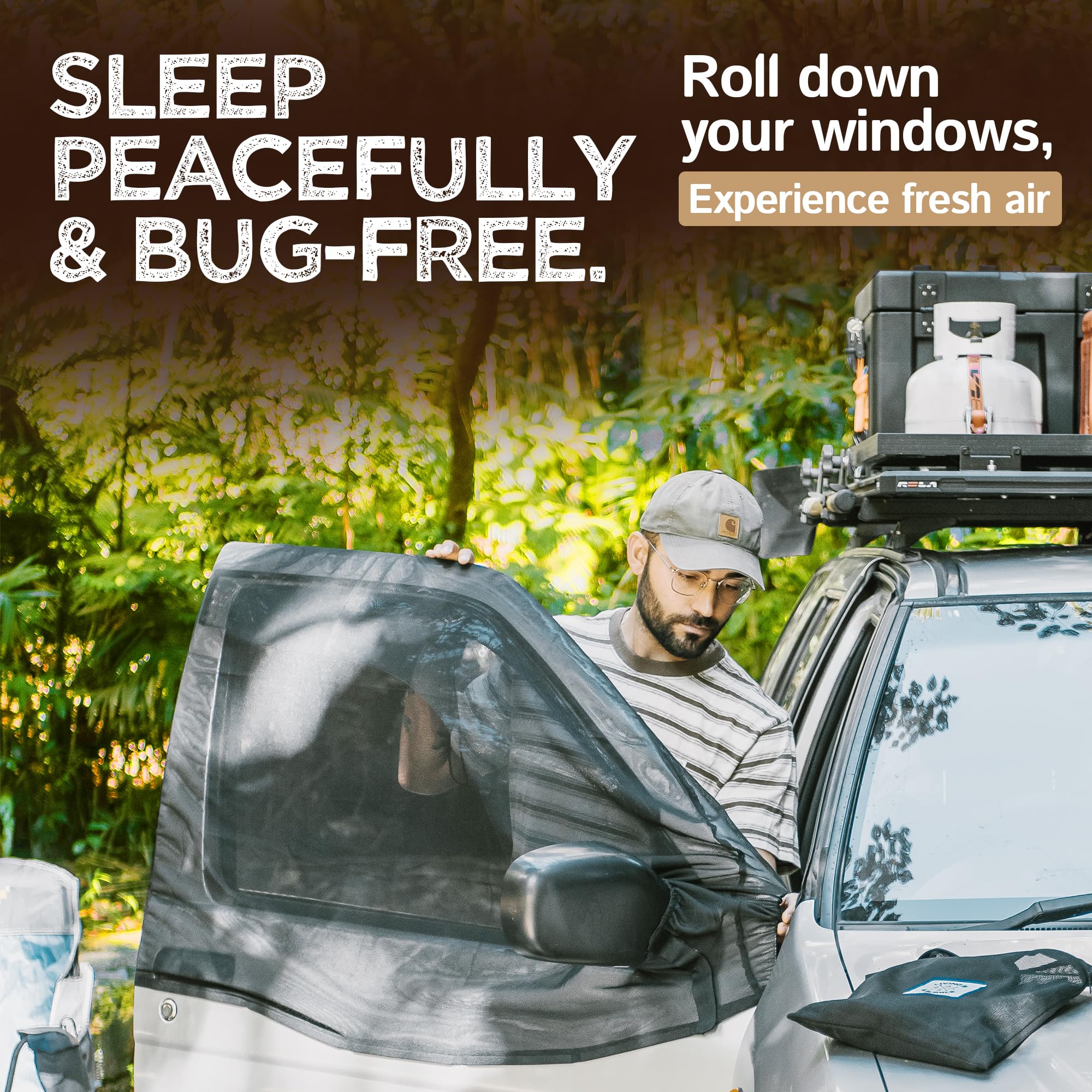 Living in a Bubble micromesh closeup highlighting durable fabric and airflow benefit