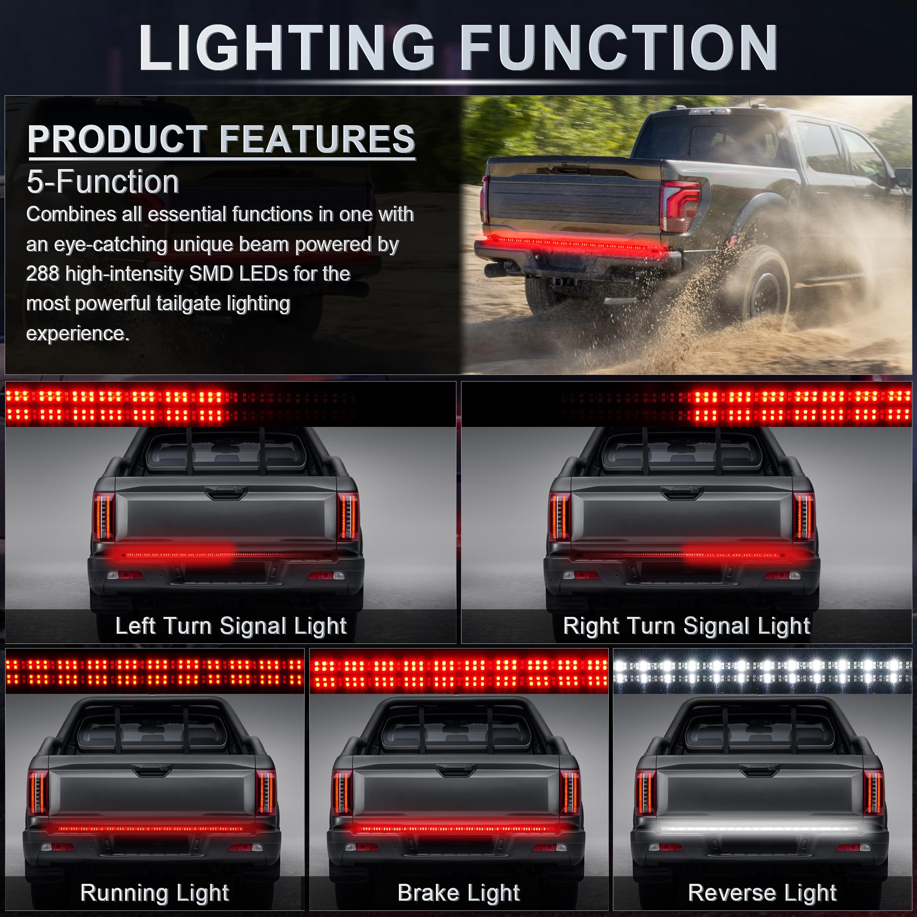 LivTee LED strip close-up displaying dense 2835 SMD LEDs and durable seal