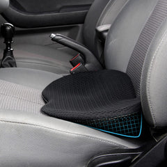 Livtribe front view of wedge cushion showing tapered edge and ergonomic shape for pressure relief