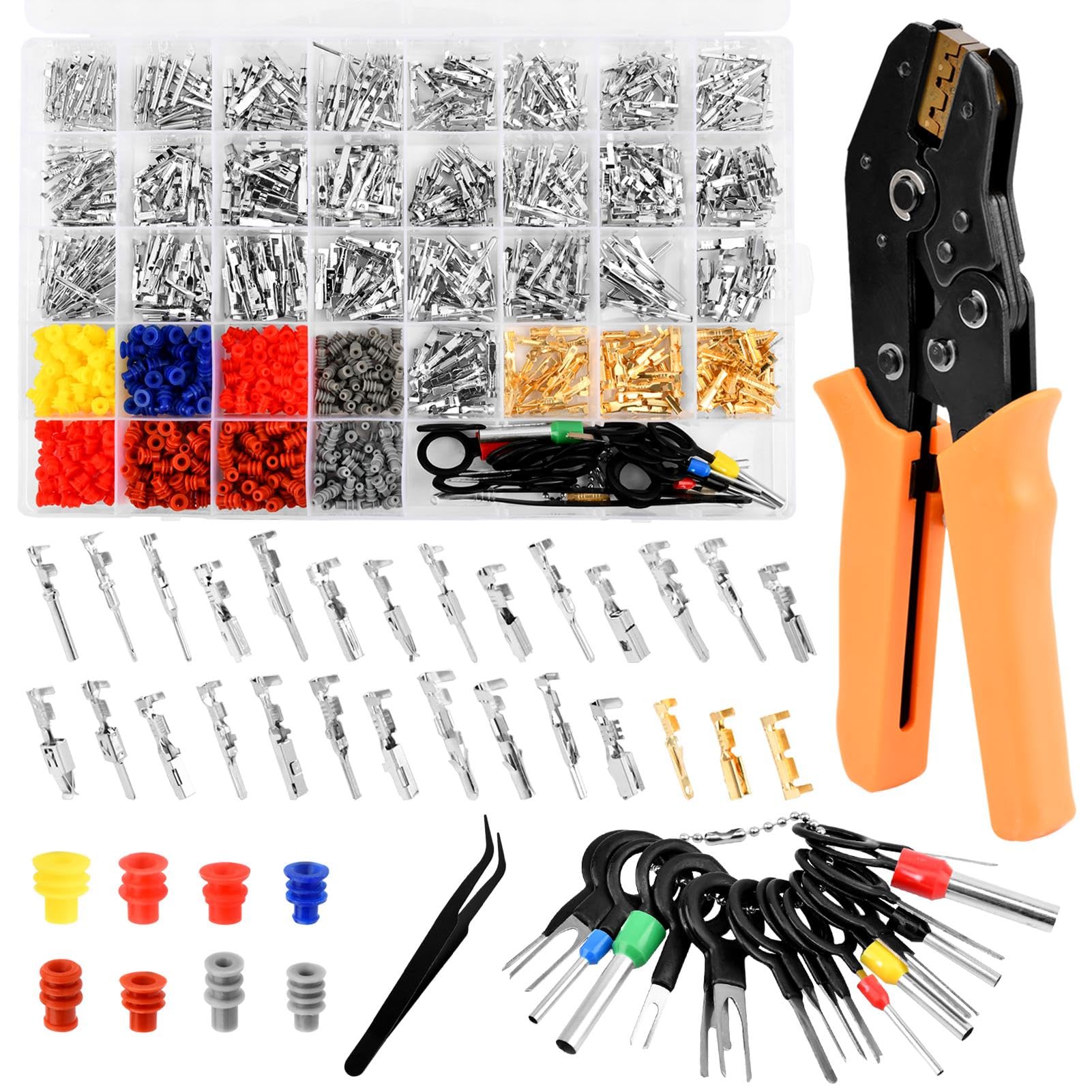Lixternum front layout box showing full kit for quick selection