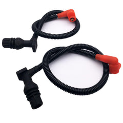 LIZAPUS connector close-up demonstrating secure coil and plug contact benefit