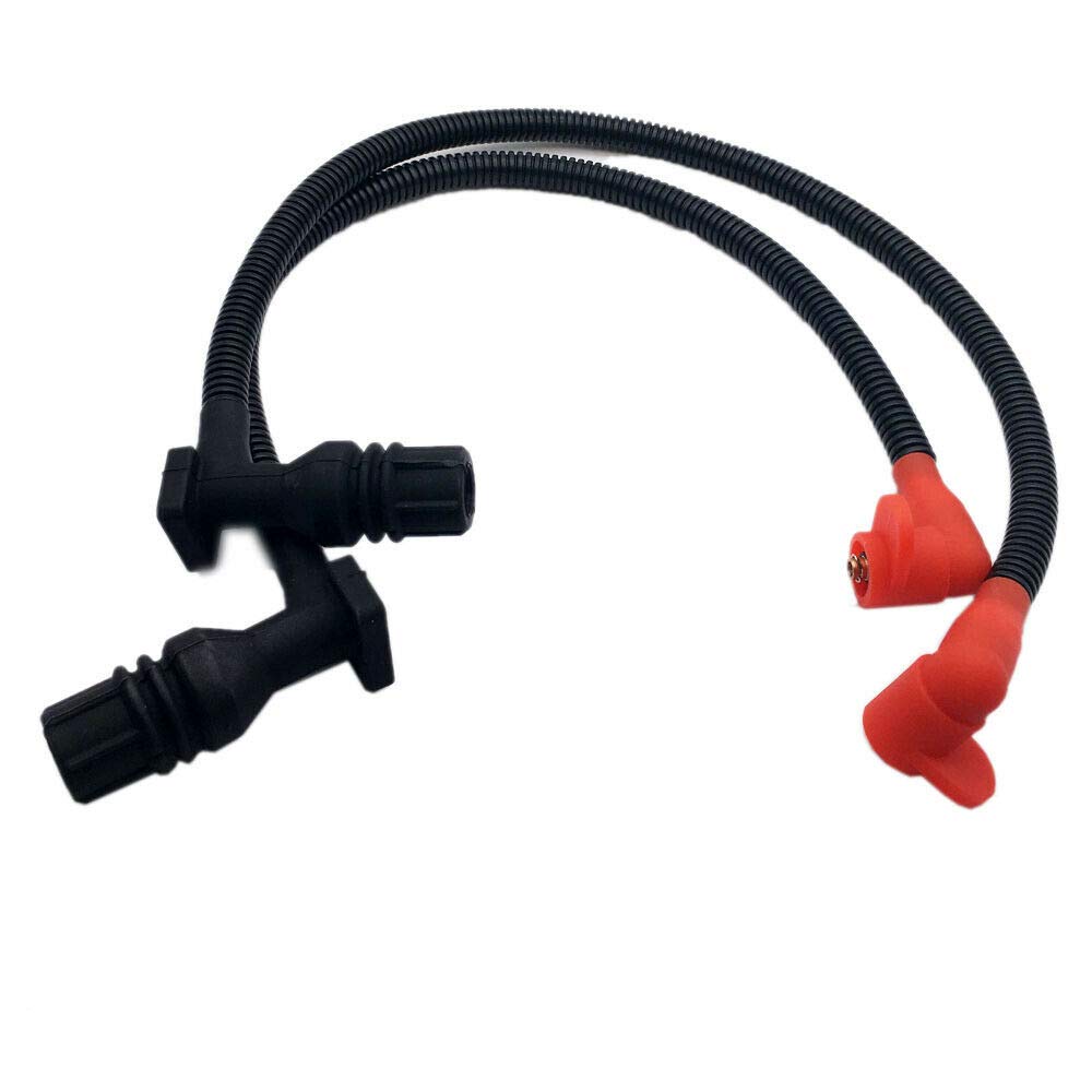 LIZAPUS installed on Polaris Ranger engine illustrating proper routing benefit