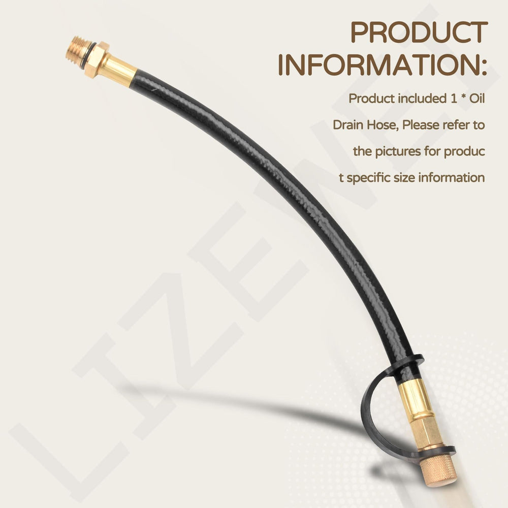 LIZEWEI hose next to ruler showing length and scale for accurate selection