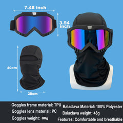 LJDJ close-up of oversized PC lens highlighting wide view and UV protection