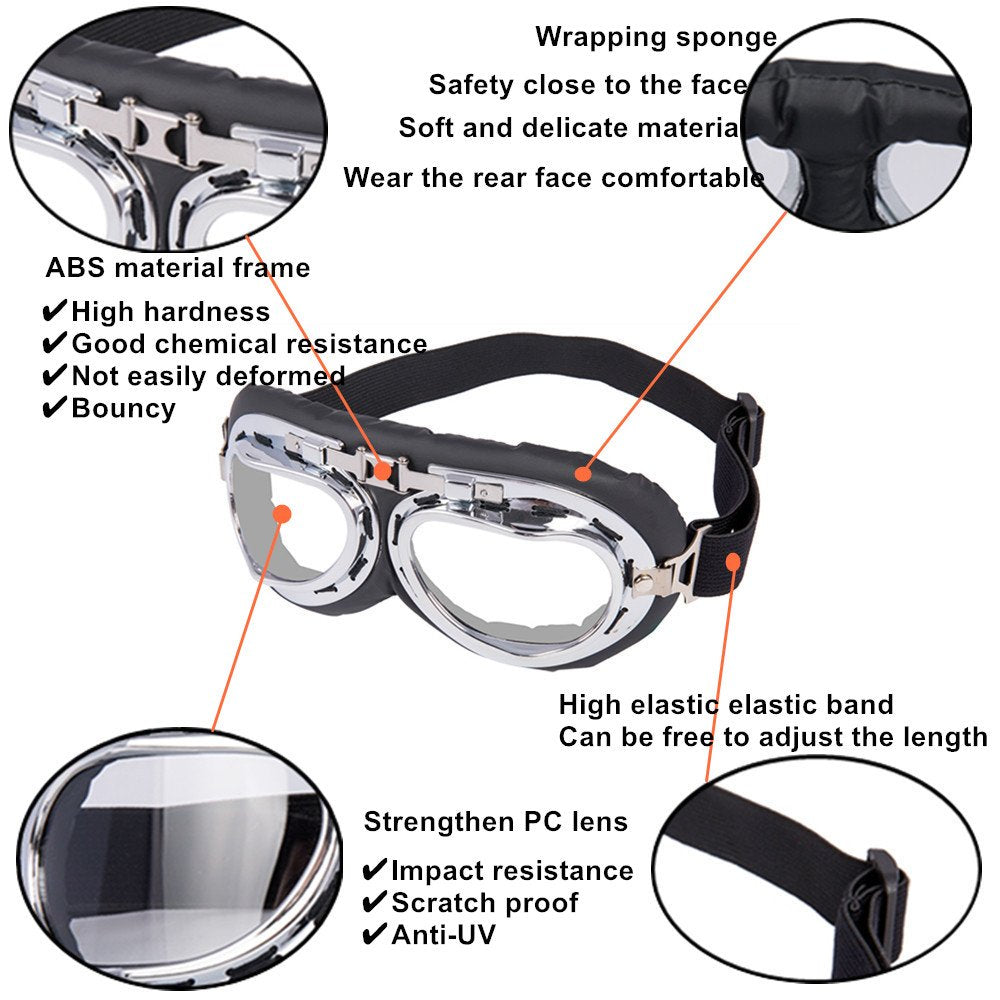 LJDJ interchangeable lenses set for clear and tinted options offering light control