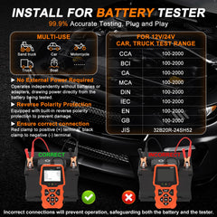 LJPXHHU large backlit LCD display readable for fast, accurate results