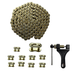 LKSM 420 close-up of heat-treated roller and link for improved wear resistance