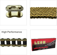 LKSM chain connectors and small tools detail demonstrating easy installation