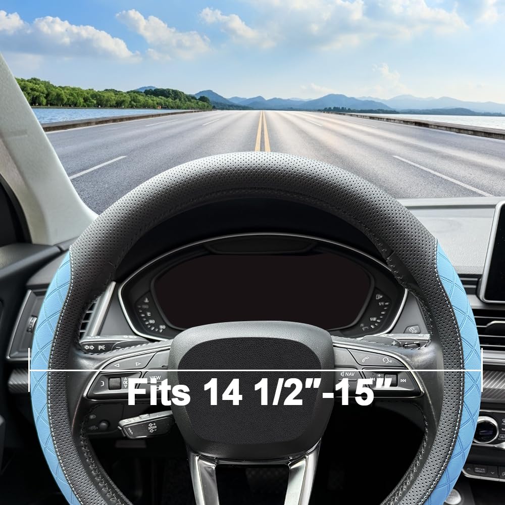 LKWLIKEI installed on steering wheel demonstrating improved control and comfort benefit