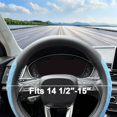LKWLIKEI installed on steering wheel demonstrating improved control and comfort benefit