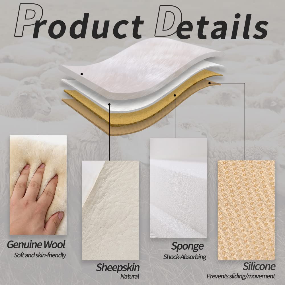 LLB wool pile close-up highlighting soft texture and breathable comfort