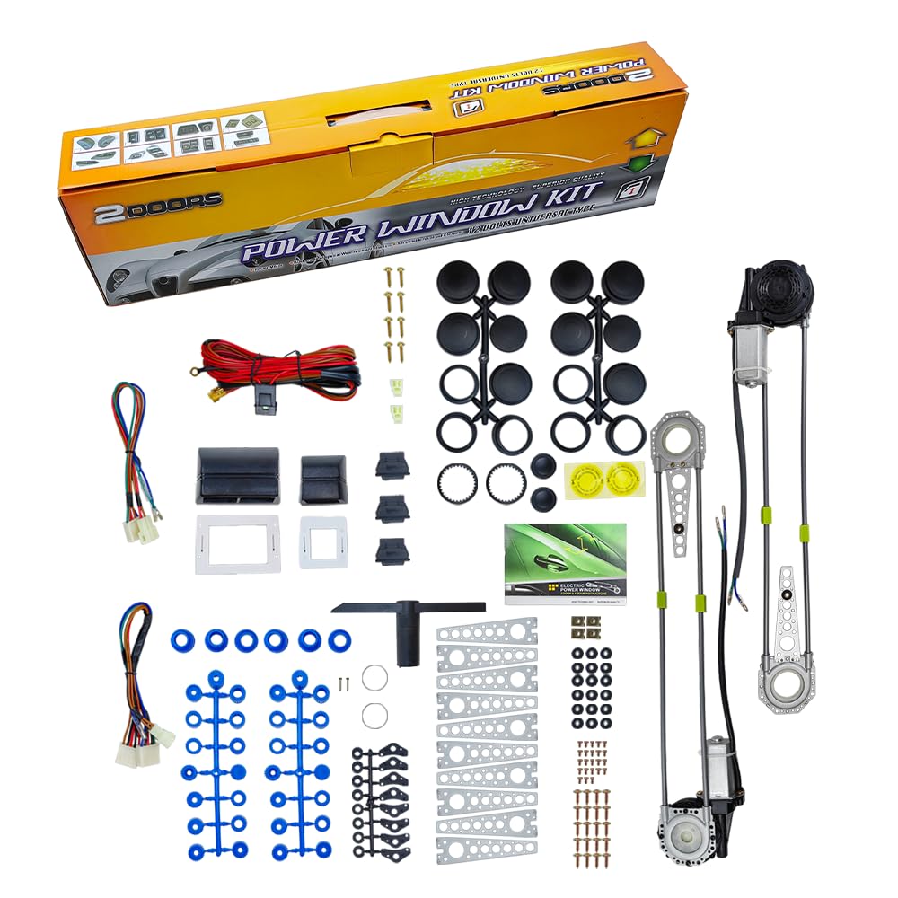 LLNSEAUTO adaptor shafts and brackets arranged to illustrate fit options and compatibility