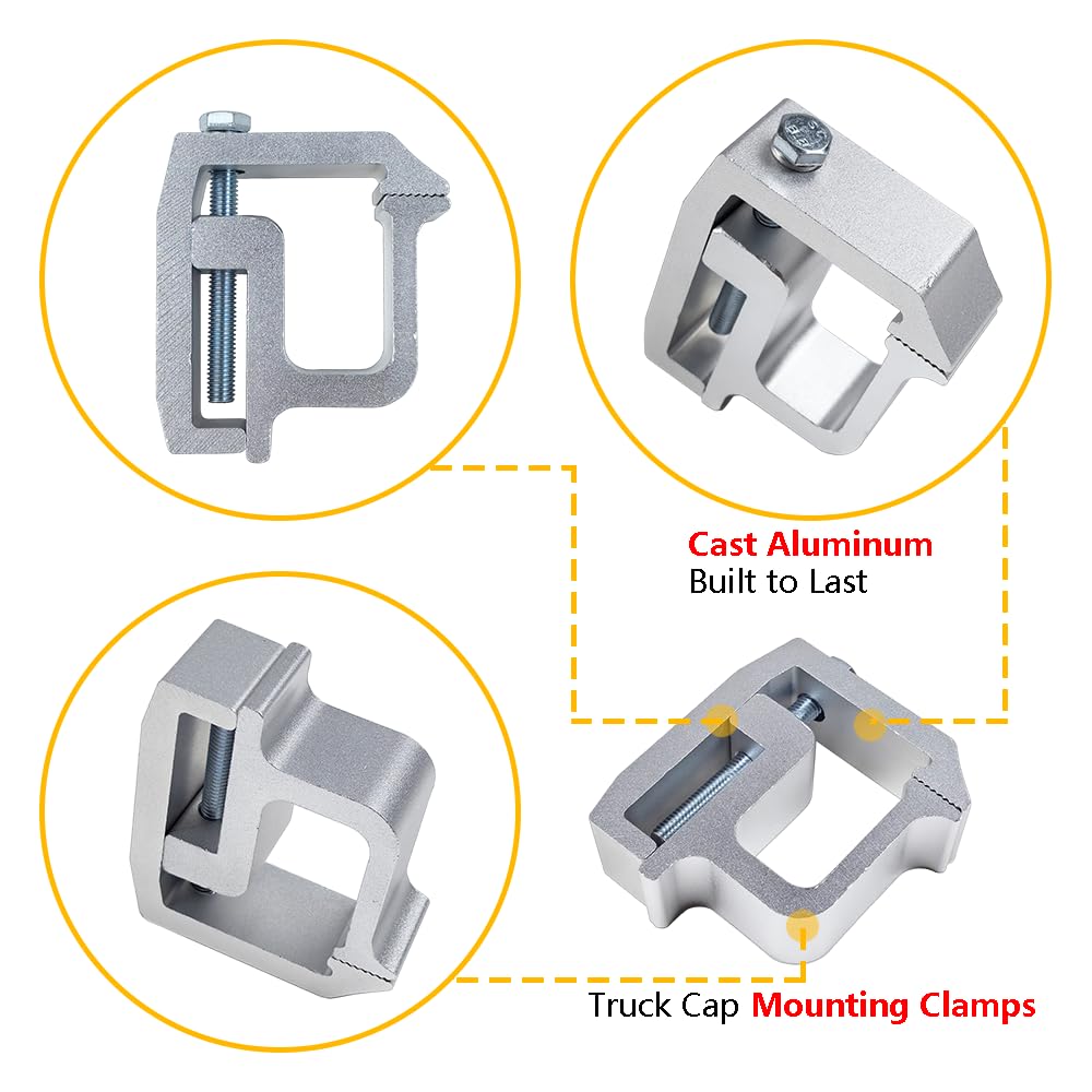 LLNSEAUTO clamp close-up of threaded screw and tightening mechanism for secure grip