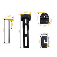 LLNSEAUTO aluminum T‑bar closeup offering corrosion resistance