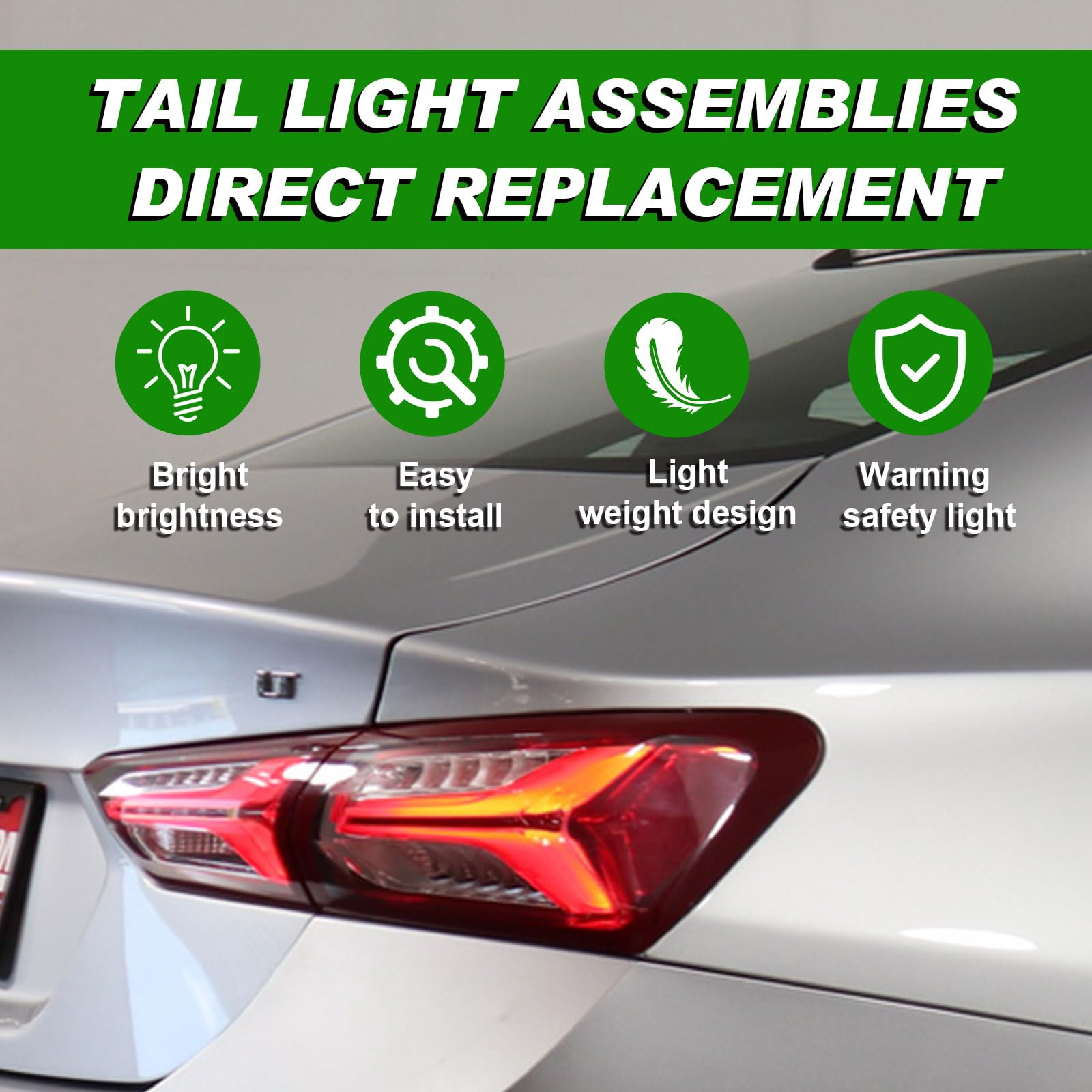 Lochnchn tail light beside ruler to show exact size for proper fit
