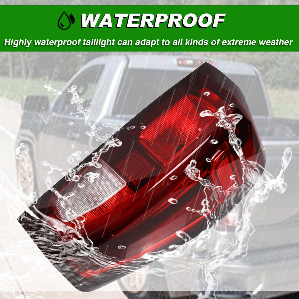 Lochnchn tail light seal detail demonstrating waterproof protection