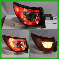 Lochnchn tail light close-up lens texture for brighter, consistent light output
