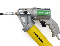 LockNLube sliding selection lever close-up for easy mode switching benefit