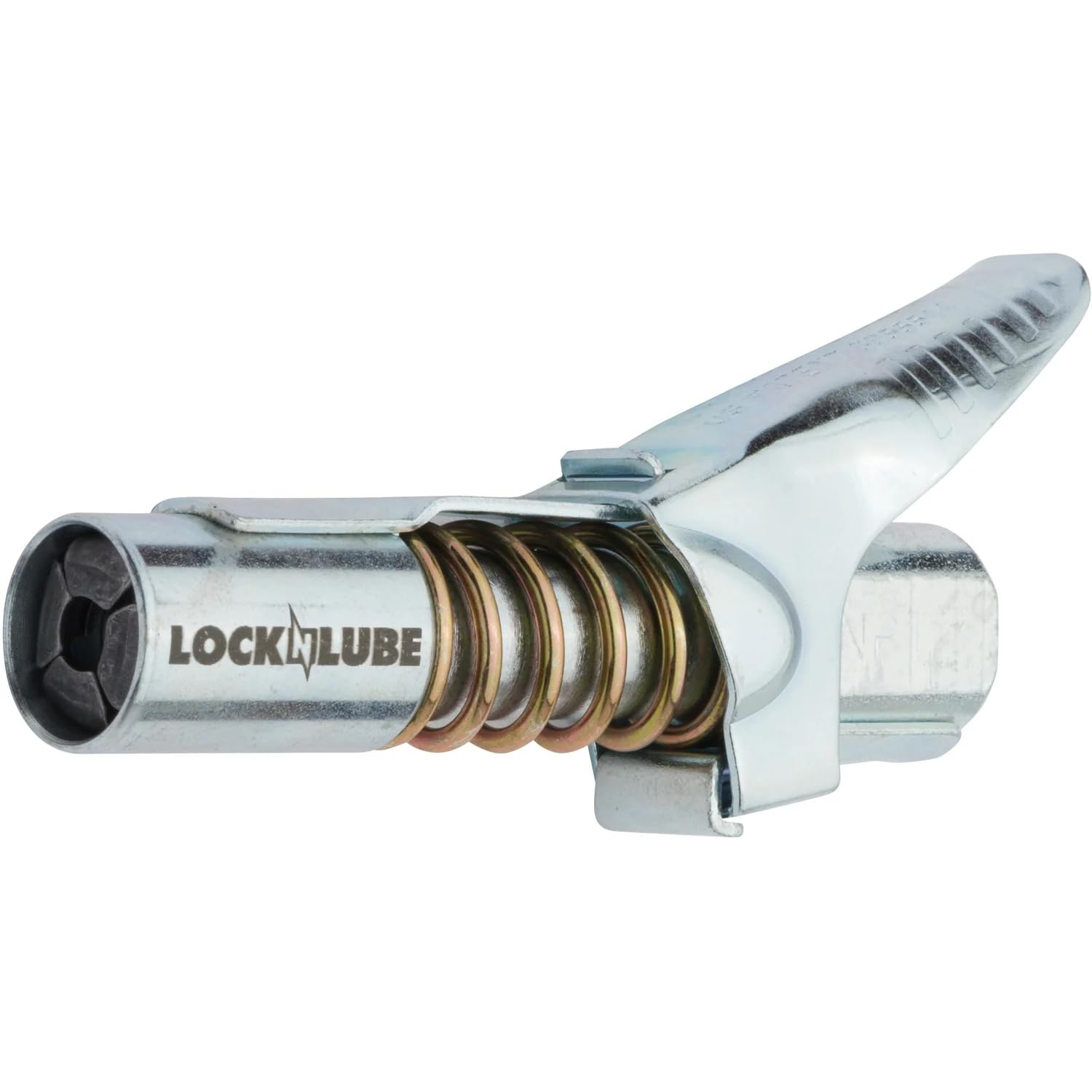 LockNLube detail of 1/8" NPT threads for easy universal compatibility