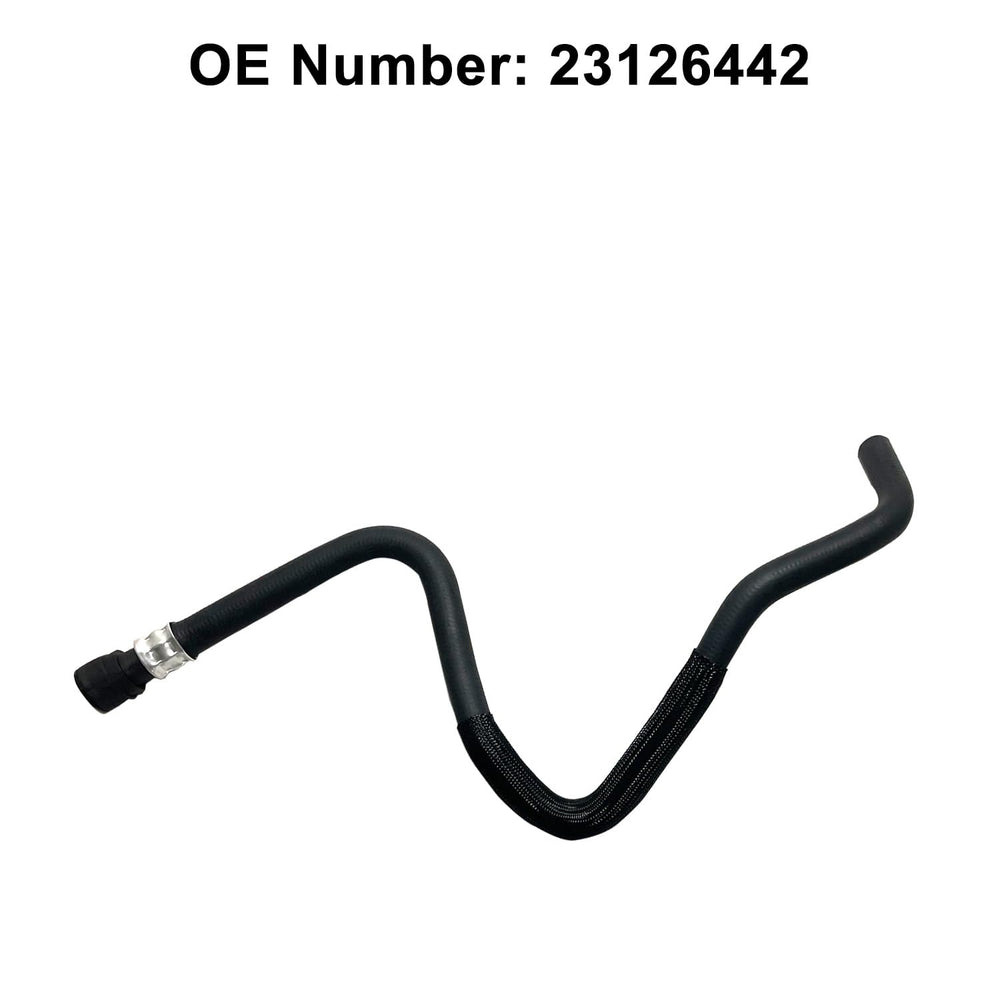 LOCOZI hoses beside ruler for scale showing correct length and fitment benefit
