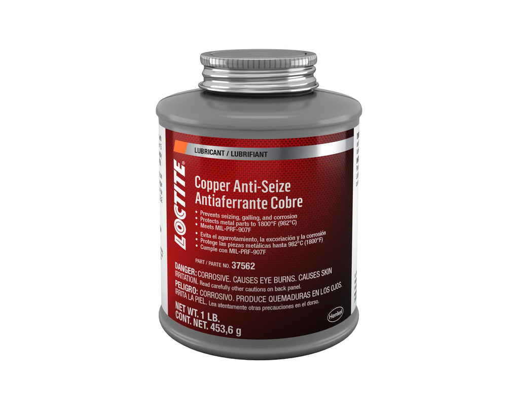 Loctite copper anti-seize brushtop bottle front label showing product name and size