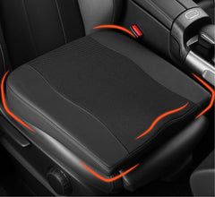 Lofty Aim front view car seat cushion showing ergonomic uplift and improved posture