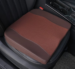 Lofty Aim front view car seat cushion showing ergonomic shape and improved posture