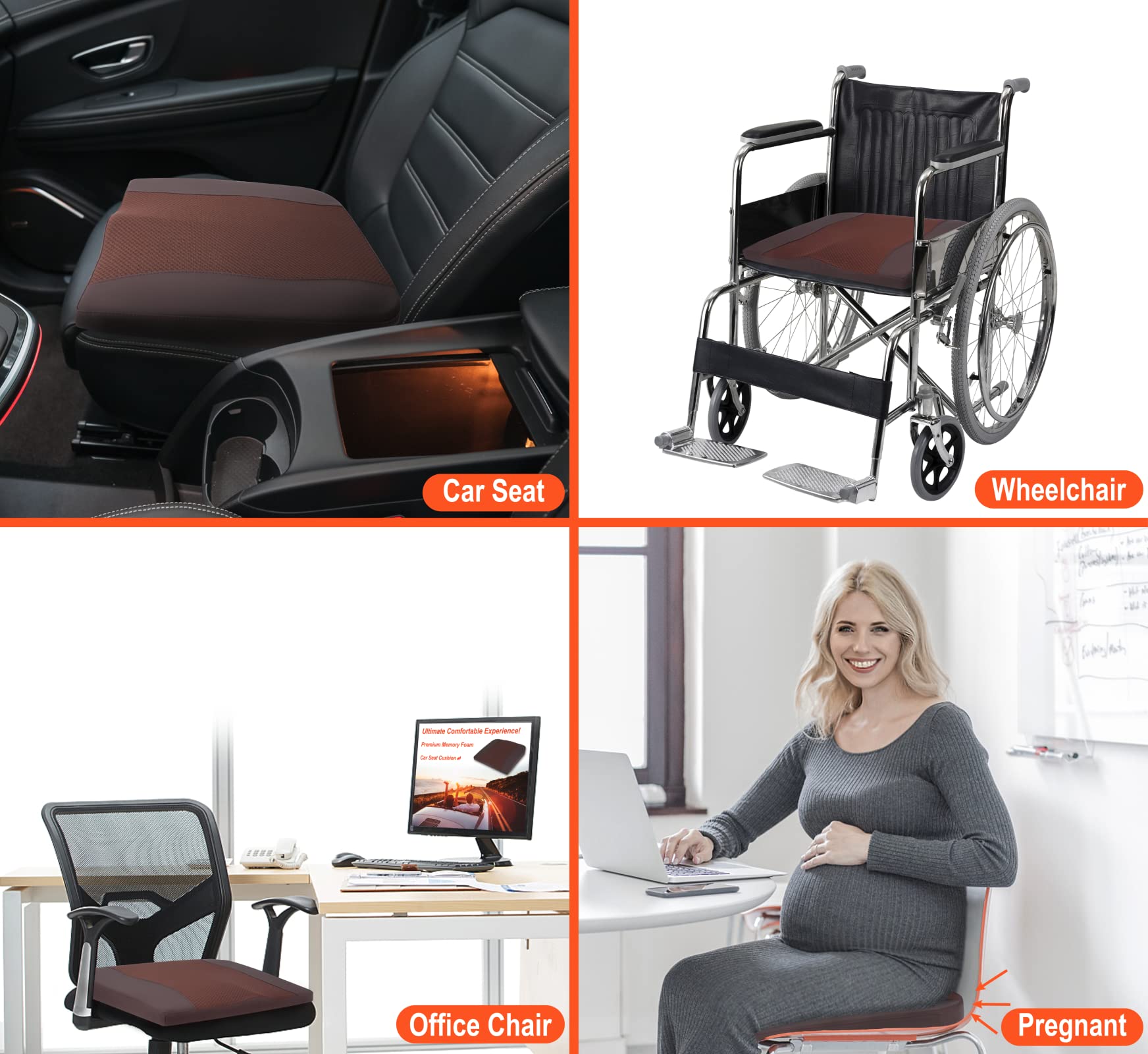 Lofty Aim installed on driver seat boosting height and road visibility