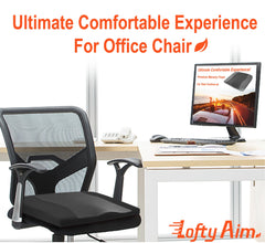 Lofty Aim breathable mesh panel detail allowing airflow and cooler seating