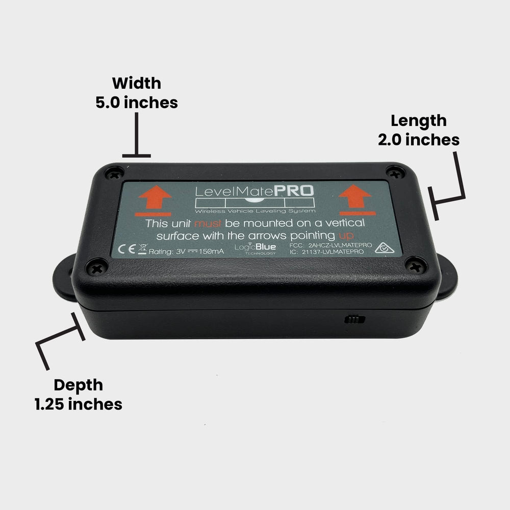 LogicBlue product label and patent marking demonstrating engineered quality
