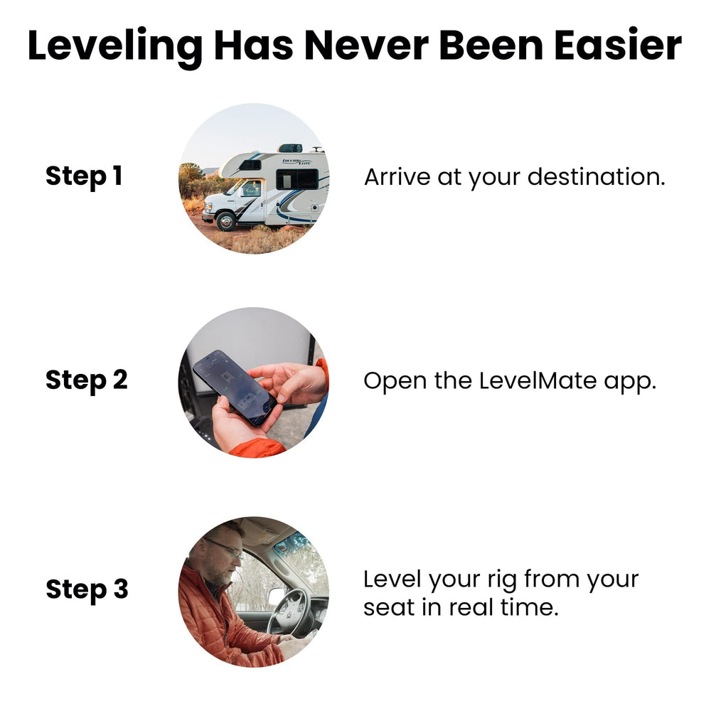 LogicBlue LevelMatePRO in low-light use for reliable night-time adjustments