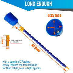 LOGOL image of flexible tube bent at an angle demonstrating reach and control