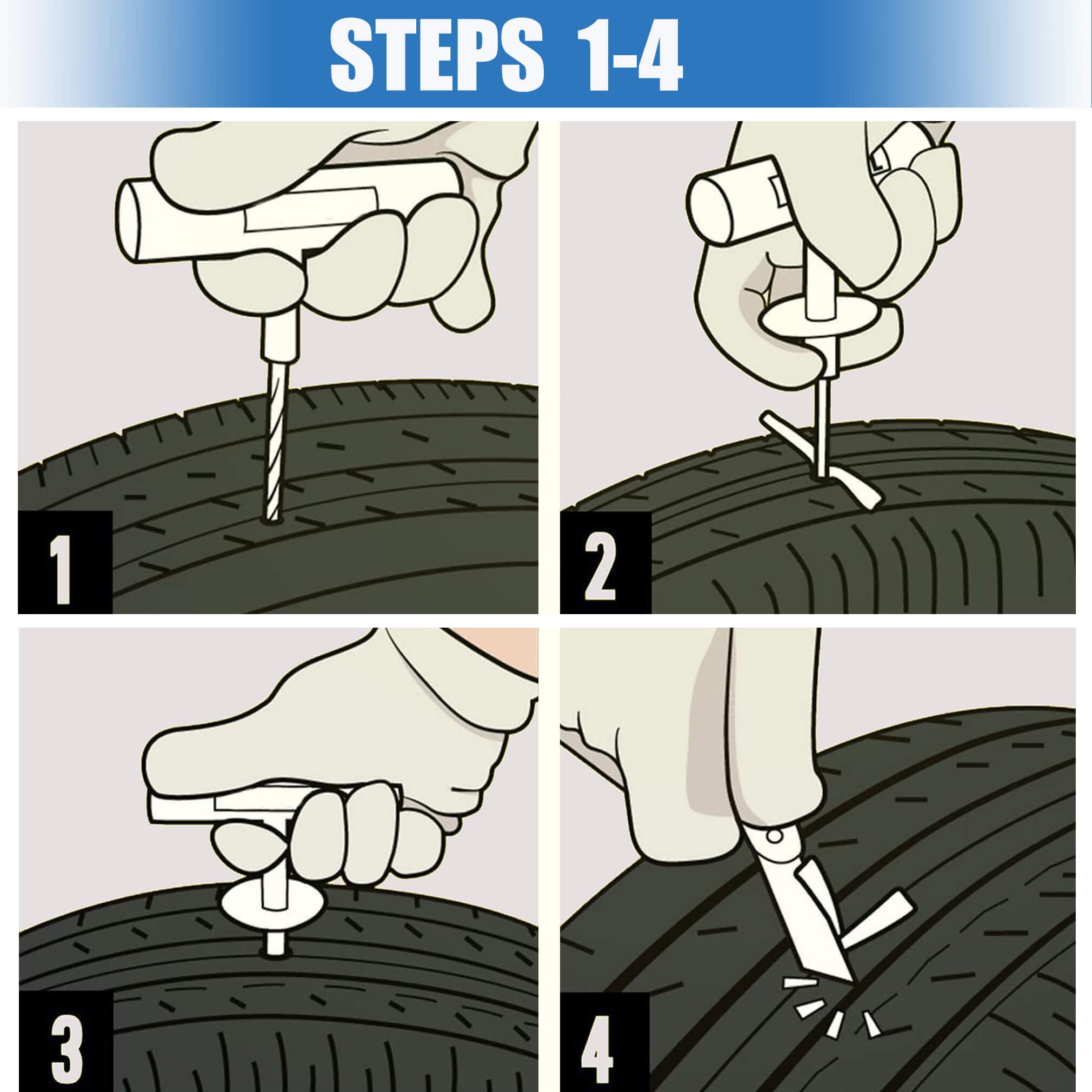 LOGOL plugs used on ATV illustrating off-road readiness and convenience