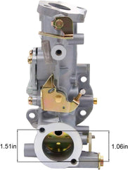 Loiezuir carburetor top detail highlighting throttle linkage and choke for quick inspection