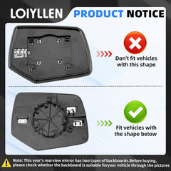 LOIYLLEN backboard detail showing heating element for quick defrost benefit