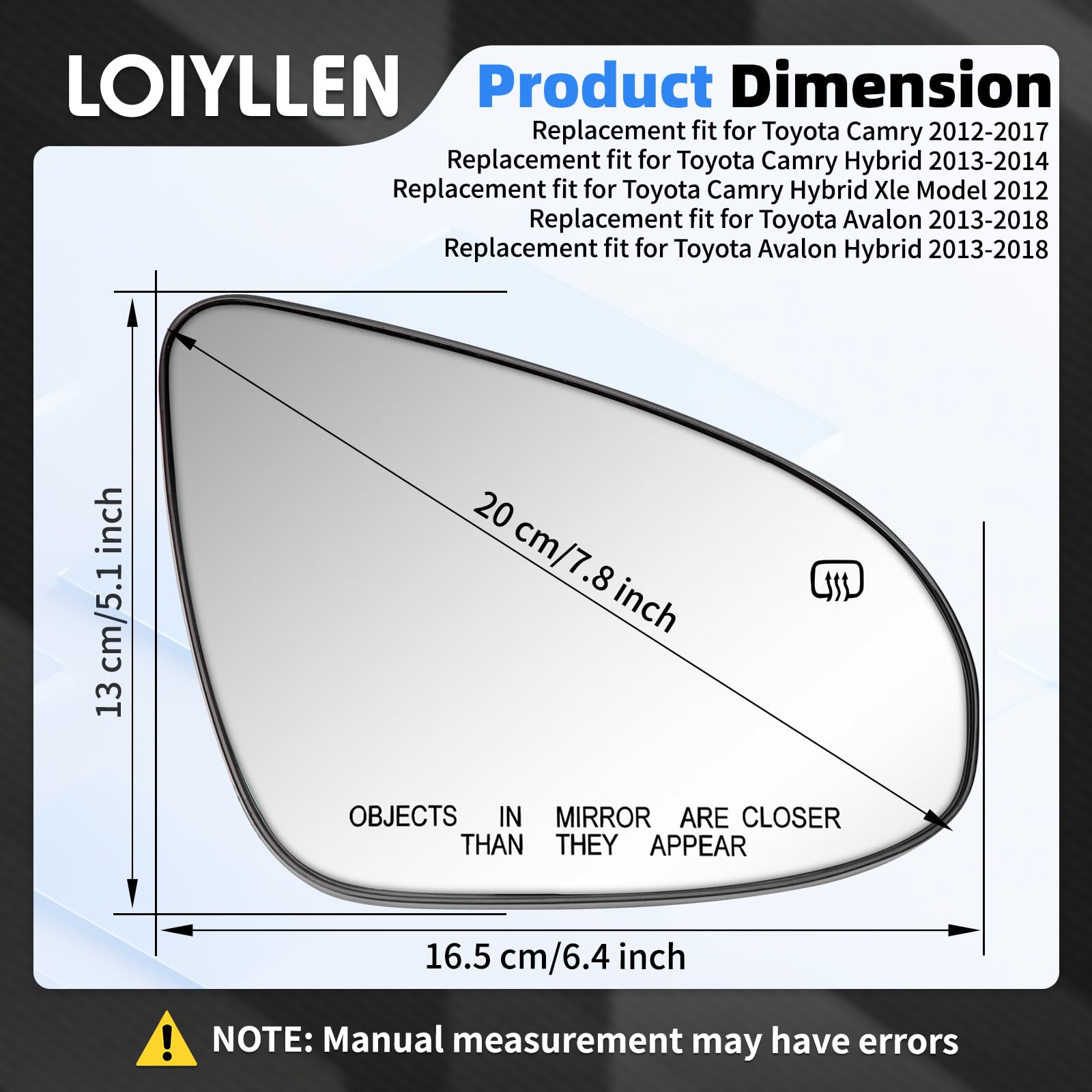 LOIYLLEN product packaging with installation guide for fast and confident installation benefit