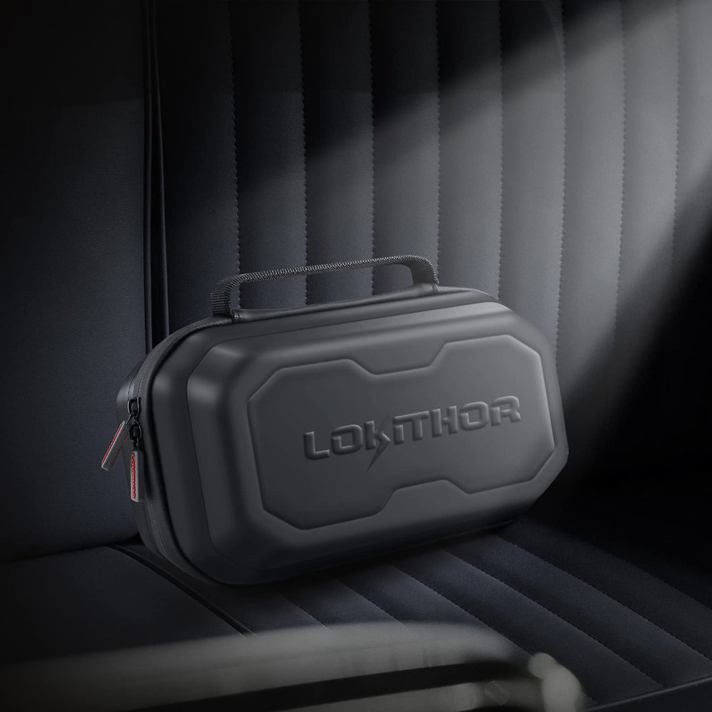 LOKITHOR CASE003 accessories organized in top layer for quick access and neat storage