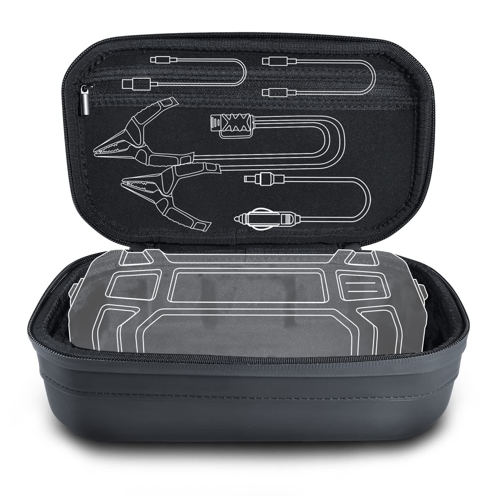 LOKITHOR CASE003 non-slip handle detail for easy carrying and secure grip